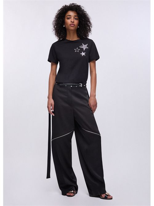 T-shirt con applicazioni LIU JO | WA6491JS923/P9354